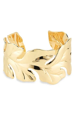 Nordstrom Leaf Statement Cuff Bracelet in Gold at Nordstrom