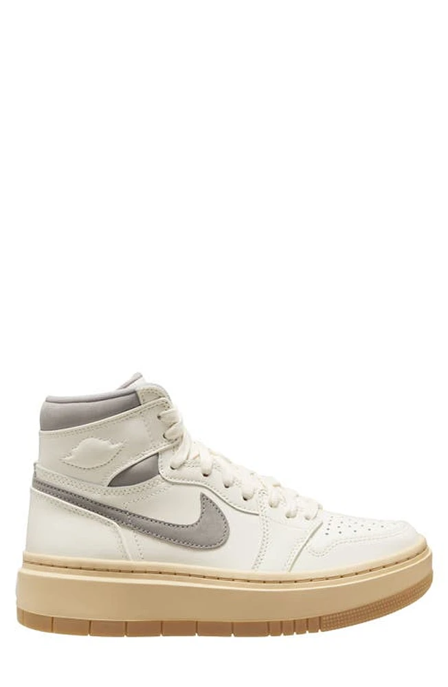 Air Jordan 1 Elevate High SE Sneaker in Sail/Grey/Pale Vanilla at Nordstrom, Size 7