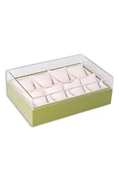 Bey-Berk Watch Storage Case in Lime Green at Nordstrom