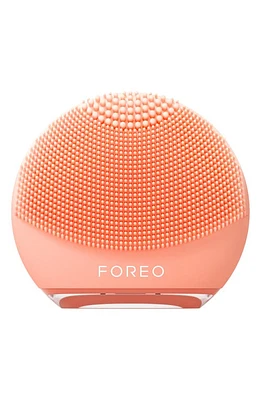 FOREO LUNA 4 go Facial Cleansing & Massaging Device in Peach Perfect at Nordstrom