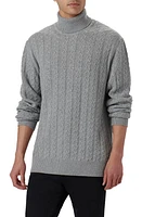 Bugatchi Cabled Turtleneck at Nordstrom,