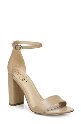 Sam Edelman Yaro Ankle Strap Sandal Soft Beige at Nordstrom,