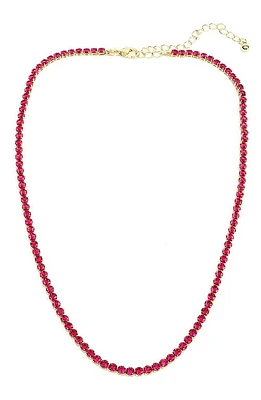 Panacea Crystal Tennis Necklace in at Nordstrom