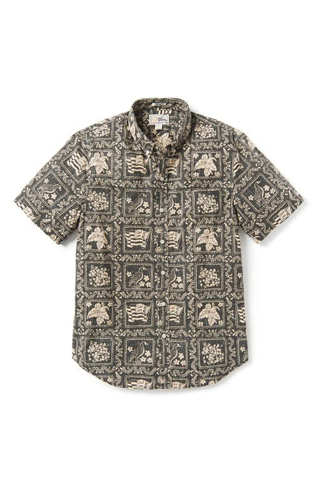 Reyn Spooner Lahaina Sailor Regular Fit Button-Down Shirt at Nordstrom,