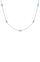 Kwiat Diamond Station Classic Necklace in 18K White Gold at Nordstrom