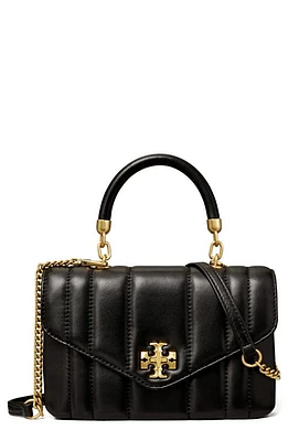 Tory Burch Mini Kira Top Handle Bag in Black at Nordstrom