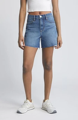 1822 Denim Loose Frayed Hem Shorts Benny at Nordstrom,