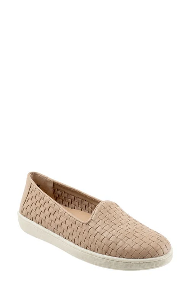 Trotters Adelina Woven Slip-On Shoe in Natural at Nordstrom, Size 11