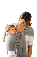 MOBY Ring Sling Double Gauze Baby Carrier in Pewter at Nordstrom