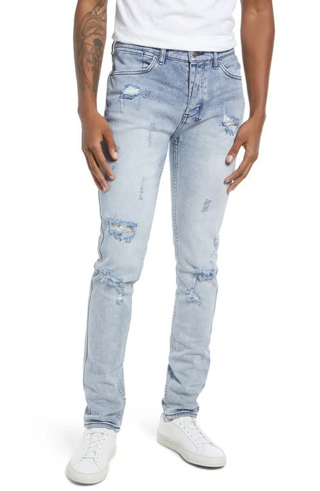 Ksubi Van Winkle Skyhigh Trashed Skinny Jeans Denim at Nordstrom,