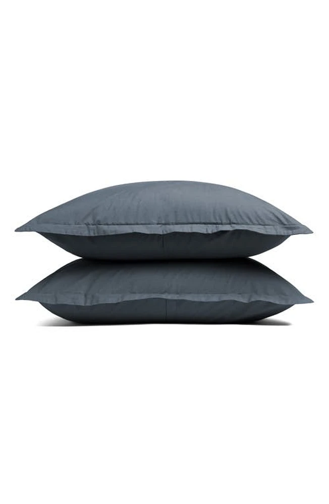 Parachute Set of 2 Brushed Cotton Shams in Dusk at Nordstrom