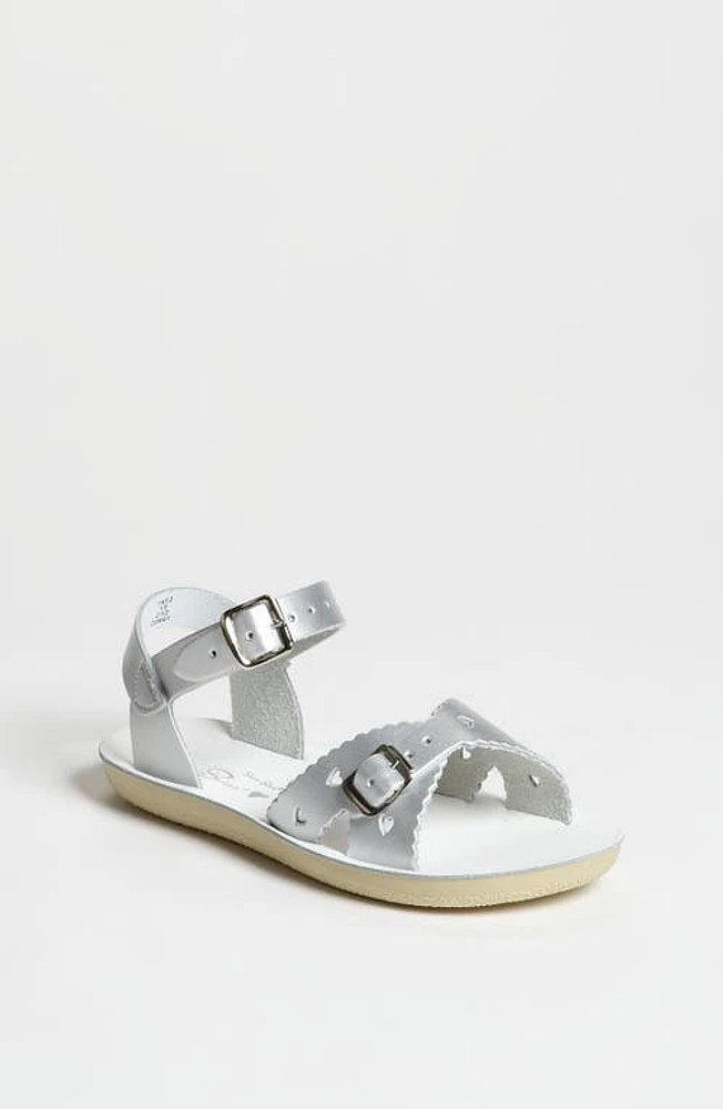 Salt Water Sandals by Hoy Sun San Sweetheart Sandal Silver at Nordstrom, M