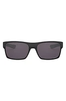 Oakley Twoface 60mm Polarized Rectangular Sunglasses in Grey at Nordstrom