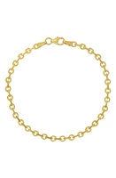 Bony Levy 14K Gold Etched Chain Bracelet in 14K Yellow Gold at Nordstrom, Size 7