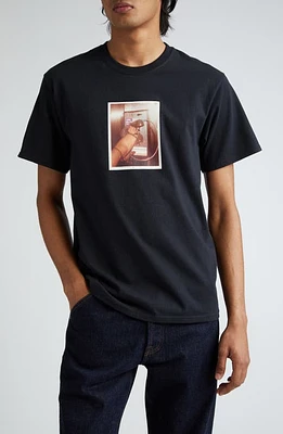 Noah x Antonio Lopez Phone Photo Cotton Graphic T-Shirt in Black at Nordstrom, Size Small