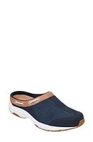 Easy Spirit Travelport Clog Navy Suede at Nordstrom,