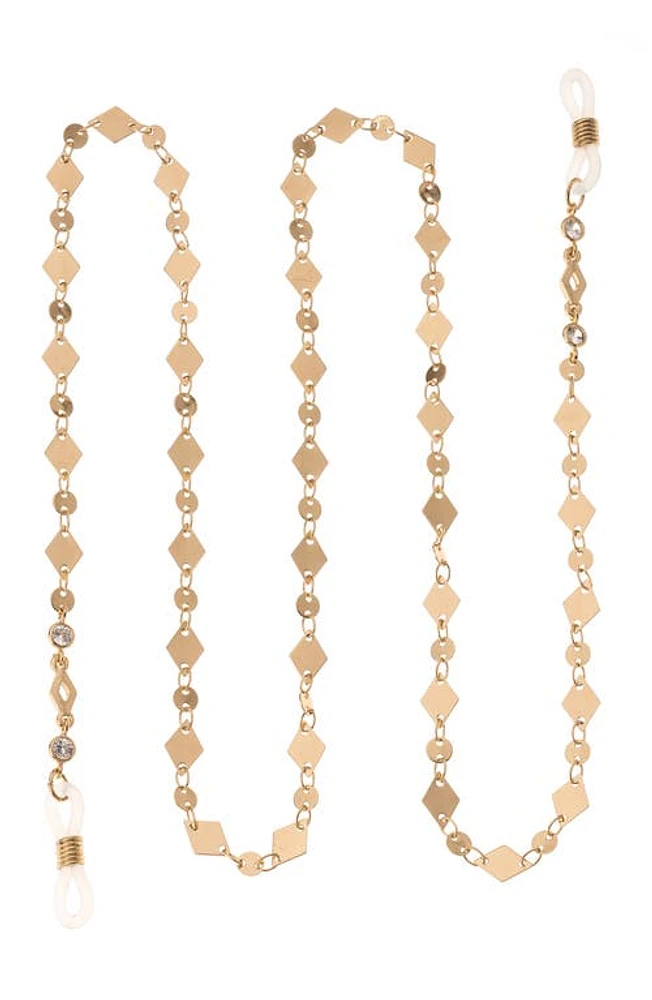 Ettika Aces Eyeglass Chain in Gold at Nordstrom