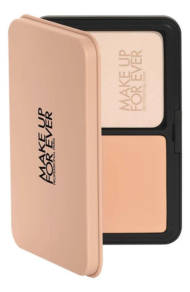 Make Up For Ever HD Skin Matte Velvet 24 Hour Blurring & Undetectable Powder Foundation in 2N22 Nude at Nordstrom