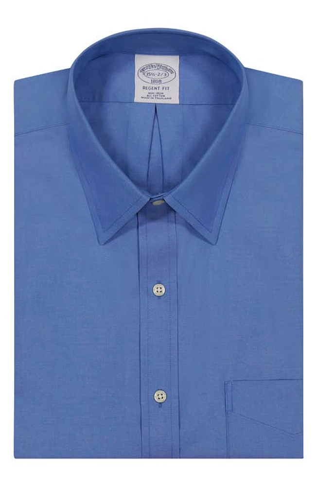 Brooks Brothers Non-Iron Regent Fit Dress Shirt Sld Fb at Nordstrom,