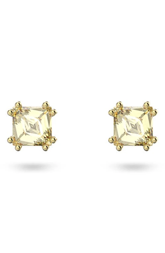 Swarovski Stilla Stud Earrings in Yellow at Nordstrom