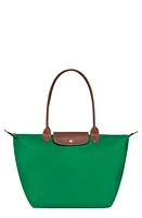 Longchamp Large Le Pliage Tote in Dark Green at Nordstrom