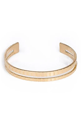 IVI Los Angeles Slim Slot Cuff Bracelet Yellow Gold at Nordstrom,