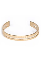 IVI Los Angeles Slim Slot Cuff Bracelet Yellow Gold at Nordstrom,