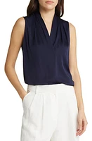 KOBI HALPERIN 'Mila' Sleeveless Stretch Silk Blouse at Nordstrom,