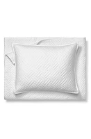 Boll & Branch Heritage Organic Cotton Quilt & Sham Set in White at Nordstrom, Size Twin