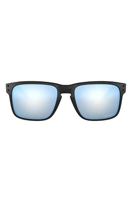 Oakley Holbrook 57mm Polarized Square Sunglasses in Black at Nordstrom