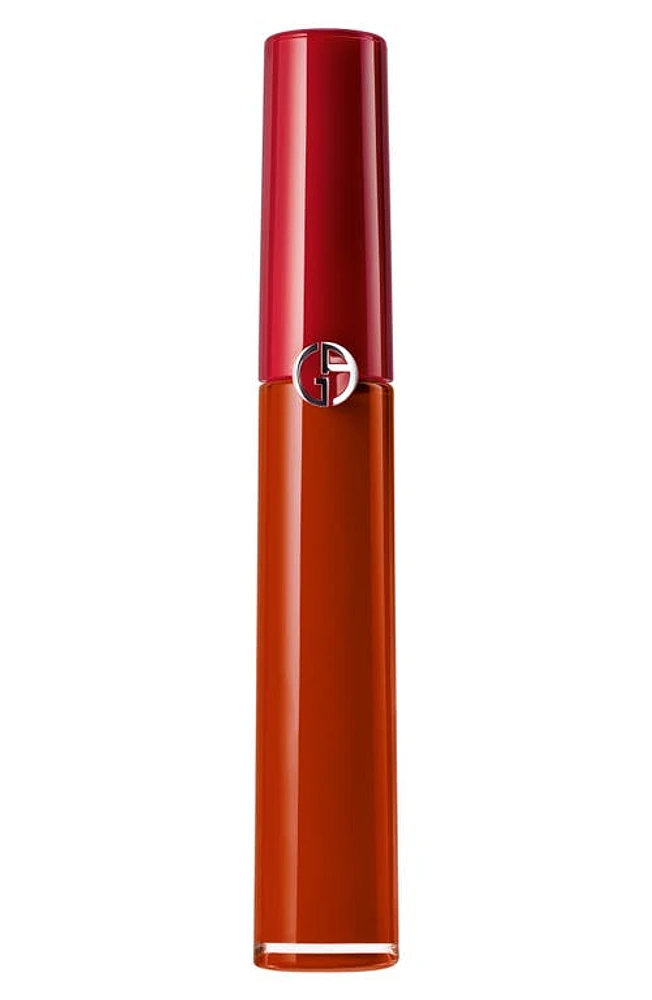 ARMANI beauty Lip Maestro Matte Liquid Lipstick in 205 Flamma at Nordstrom