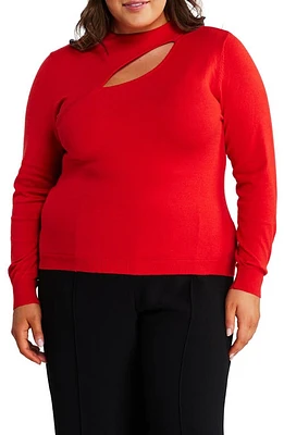 Estelle Asymmetric Cutout Sweater at Nordstrom,