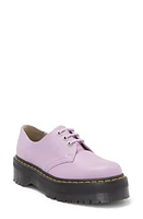 Dr. Martens 1461 Quad II Platform Derby in Lilac Pisa at Nordstrom, Size 5Us