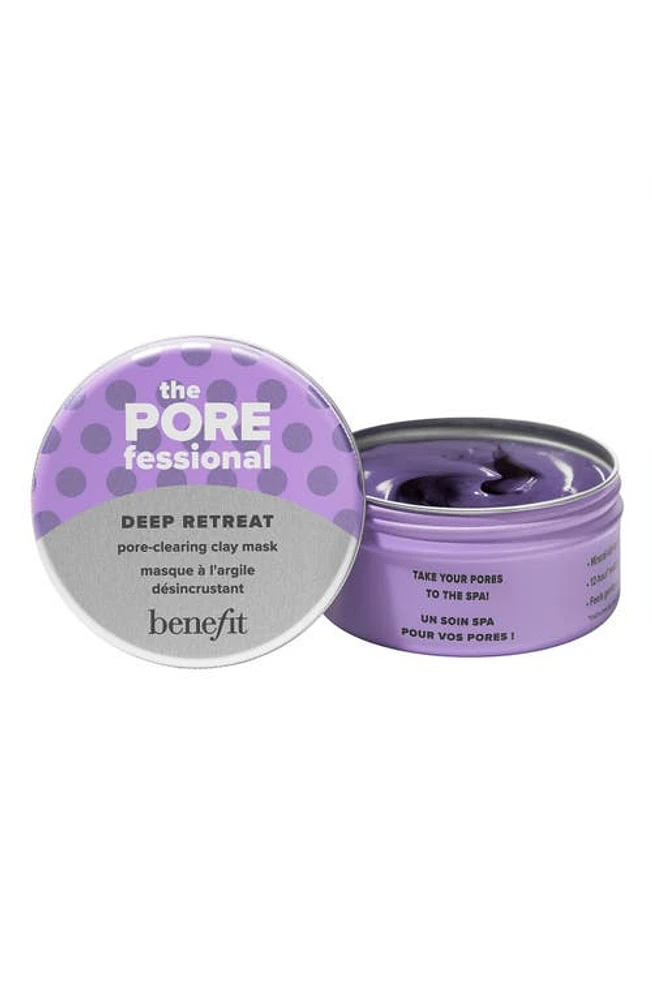 Benefit Cosmetics The POREfessional Deep Retreat Pore-Clearing Clay Mask in Mini at Nordstrom