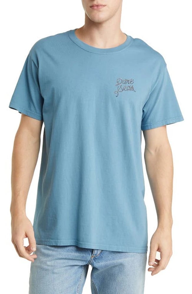 DARK SEAS Salty Rodeo Graphic Tee in Blue Fin at Nordstrom, Size Small