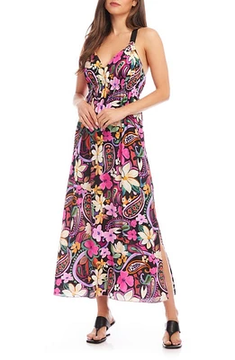 FIFTEEN TWENTY Floral Maxi Dress Pink Print at Nordstrom,