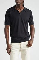 John Smedley Men's Noah Johnny Collar Sweater Polo at Nordstrom,