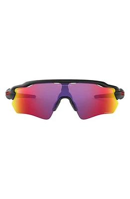 Oakley Radar EV Path 38mm Shield Sunglasses in Black/Purple Red at Nordstrom