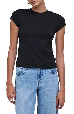 Madewell Supima Cotton Rib T-Shirt at Nordstrom,