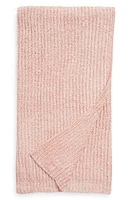 Nordstrom Chenille Throw Blanket in Pink Misty at Nordstrom