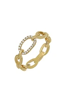 Bony Levy Varda Circle Diamond Link Ring 18K Yellow Gold at Nordstrom,