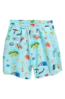 Bobo Choses Kids' Funny Insects Swim Trunks Aqua Blue at Nordstrom, Y