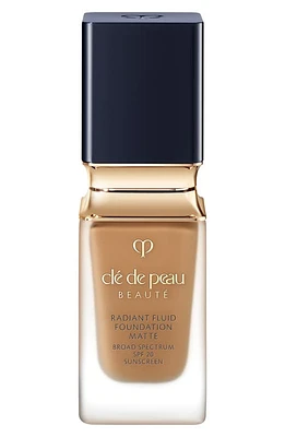 Clé de Peau Beauté Beauté Radiant Fluid Matte Foundation SPF 20 in B60 - Deep Tan Beige at Nordstrom