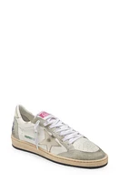 Golden Goose Ball Star Sneaker in White/Ice/Platinum at Nordstrom, Size 9Us