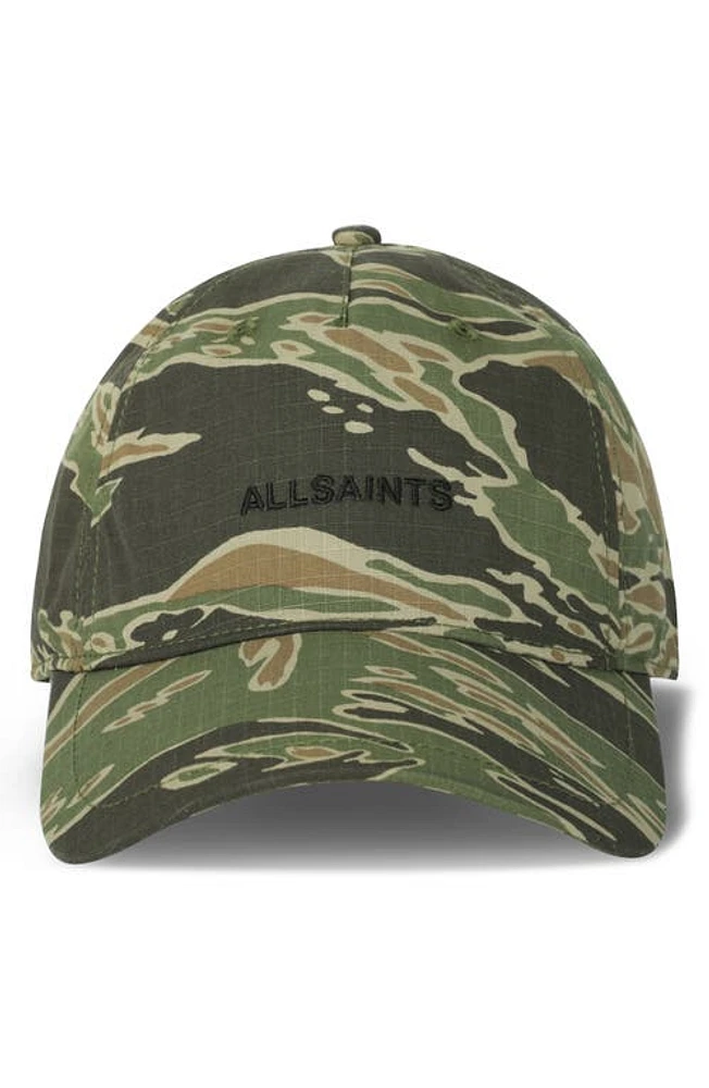 AllSaints Camo Baseball Cap at Nordstrom