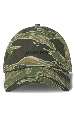 AllSaints Camo Baseball Cap at Nordstrom