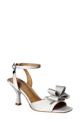 J. Reneé Nishia Ankle Strap Sandal Steel Grey at Nordstrom,