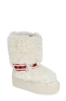 Ash Cool Genuine Shearling Boot in Off White/Off White at Nordstrom, Size 10Us