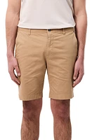 Psycho Bunny Diego Flat Front Stretch Cotton Chino Shorts at Nordstrom,