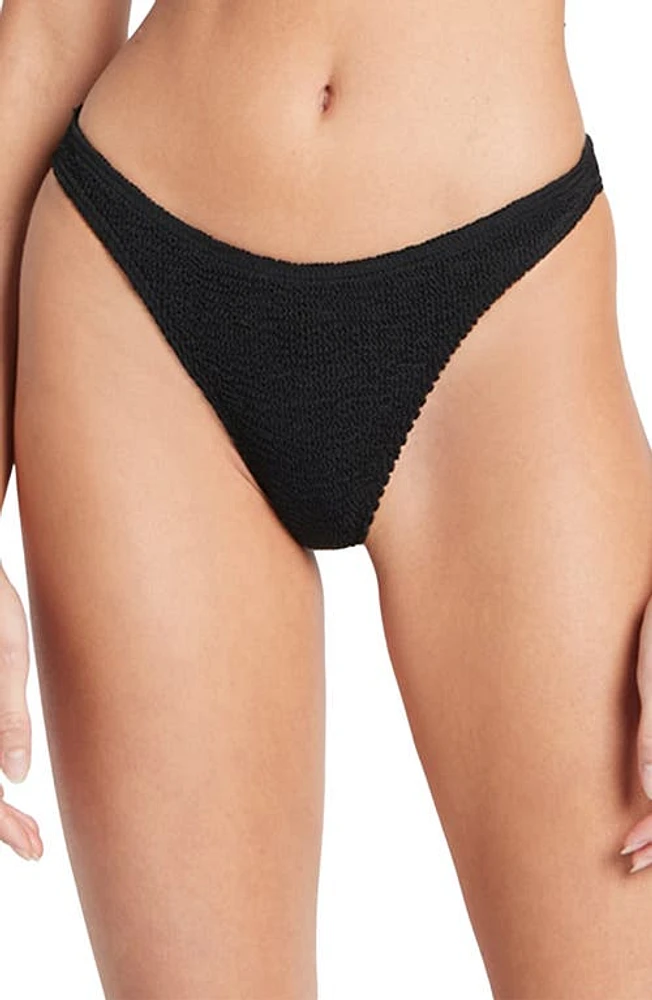 BOUND by Bond-Eye Sinner Bikini Bottoms in Black Eco at Nordstrom